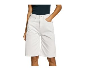 Pepe Jeans - Bermuda in denim bianco per donne - - Shorts - Donna - Bianco - W25