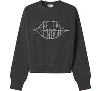 Pepe Jeans Black Cotton Women Sweatshirt - M