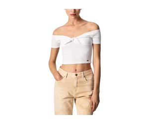 Pepe Jeans - Beth Top - - Blouses & Shirts - Donna - Bianco - L