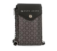 Pepe Jeans Bethany Portafogli e portamonete in similpelle, nero, verde, diverse misure, Nero, taglia unica, Borsa a tracolla mobile