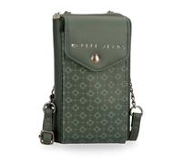 Pepe Jeans Bethany - Borsa a tracolla piccola in finta pelle, 11 x 20 x 4 cm, colore: verde, Talla única, piccola borsa a tracolla, verde, taglia unica, Borsa a tracolla piccola