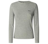 Pepe Jeans Betina T-Shirt da Donna, Grigio (Grigio mélange), XL, Grigio (Marl Grey), XL