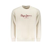 Pepe Jeans Bianco Cotton Men Sweatshirt - XS