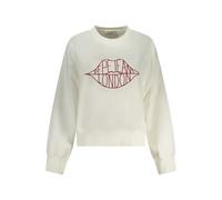Pepe Jeans Bianco Cotton Womens Sweatshirt - XL