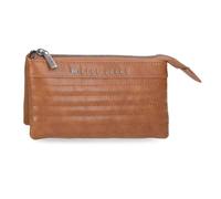 Pepe Jeans Biker, beauty case, tracolla, perfetto per organizzare, vari scomparti. Joumma Bags, marrone, borsetta, Portamonete