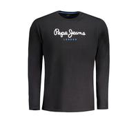 Pepe Jeans Black Cotton Men T-Shirt - L