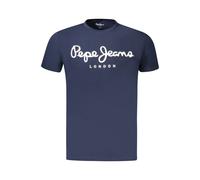 Pepe Jeans Blue Cotton Men T-Shirt - L