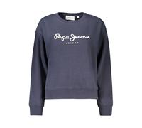 Pepe Jeans Blue Cotton Women Sweatshirt - XS
