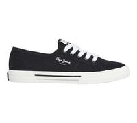 Pepe Jeans Brady Basic WSneaker Donna, Nero, 3 UK