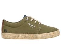 Pepe Jeans Brady Braid Trainers Verde EU 32 Ragazzo