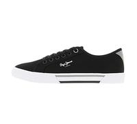 Pepe Jeans Brady Men Basic Sneaker da Uomo, 999 Nero, 45 EU