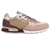 Pepe Jeans Brit Back W, Sneak Donna, Viola Crepuscolo Viola, 40 EU