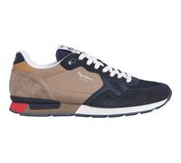 Pepe Jeans Sneaker bassa 'Brit Colors' navy / marrone chiaro Uomo Pepe Jeans 44