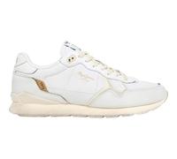 Pepe Jeans Brit Distress M, Sneak Uomo, Beige Ecru White, 43 EU