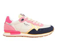 Pepe Jeans Brit Fly W Sneak Donna, Blu Navy, 3 UK