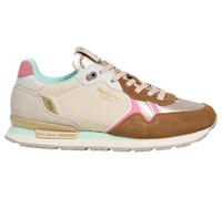 Pepe Jeans Brit Glen Trainers Beige EU 37 Donna