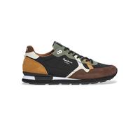 Pepe Jeans Brit Prints Trainers Nero EU 40 Uomo
