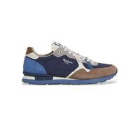 Pepe Jeans Brit Prints M Sneak Uomo, Marrone Noce Marrone, 7 UK