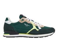 Pepe Jeans Brit Road M, Scarpe da Ginnastica Uomo, Green Forest Green, 41 EU