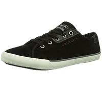 Pepe Jeans Britt Blucher, Sneaker a Collo Basso Uomo, Nero, 46 EU