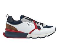 Pepe Jeans Britt PRO Rump, Scarpe da Ginnastica Uomo, 800BIANCO, 44 EU