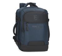 Pepe Jeans Bromley Valigia da cabina portatile 15,6 pollici blu 30 x 44 x 18 cm Poliestere 23,76 L by Joumma Bags, blu, Taglia unica, valigia cabina