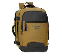 Pepe Jeans Bromley - Zaino da cabina per computer portatile, 15,6 pollici, giallo, 25 x 40 x 17 cm, poliestere 17 l by Joumma Bags, giallo, Taglia unica, Zaino da cabina per laptop