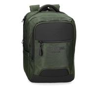 Pepe Jeans Bromley Zaino per laptop verde 31 x 44 x 15 cm Poliestere 20,46 L, Verde, Taglia unica, Zaino per computer portatile