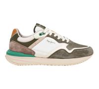 Pepe Jeans Buster PRO Match M, Sneak Uomo, Green Khaki Green, 43 EU