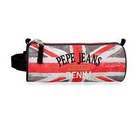 Pepe Jeans Calvin Astuccio Rotondo Multicolore 23x9x9 cms Poliestere