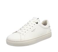 Pepe Jeans Camden Club - Sneakers Basse In Pelle Bianco - Taglia 40 [26cm] Uomo