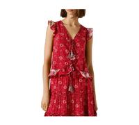 Pepe Jeans - Camicetta Floreale Senza Maniche - - Tops - Donna - Rosso - L