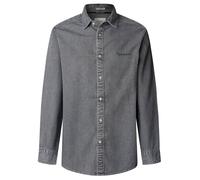 Pepe Jeans Camicia Classica Slim da Uomo, Grigio (Denim-8C0), M, Grigio (Denim-8c0), M