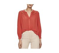 Pepe Jeans - Camicia in viscosa - - Blouses & Shirts - Donna - Rosso - S