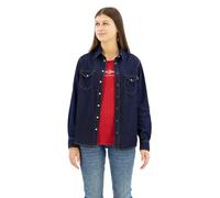 Pepe Jeans Camicia Regular, Blu (Denim-bc3), S Donna