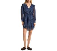 Pepe Jeans Camille, Vestito Donna, Blu (Dulwich Blue),XL