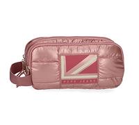 Pepe Jeans Carol Astuccio triplo rosa 22 x 10 x 9 cm Poliestere