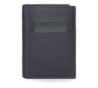 Pepe Jeans Checkbox Portafogli e Portafogli in Pelle bovina, Nero, Marrone, Blu e Grigio, blu, Taglia unica, Portfolio verticale