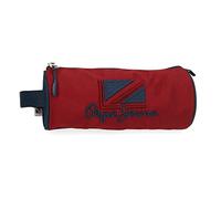 Pepe Jeans Chest Astuccio rotondo rosso 23 x 9 cm poliestere