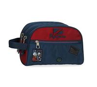 Pepe Jeans Chest Beauty Due scomparti regolabili rosso 26 x 16 x 12 cm Poliestere