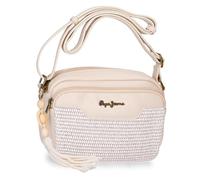 Pepe Jeans Chiara Borsa a tracolla, taglia unica, Beige, Taglia unica per tutti, Tracolla