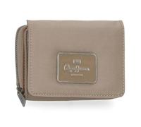 Pepe Jeans Christine, beauty case, tracolla, organizzare, vari scomparti, realizzato in poliestere e dettagli in finta pelle. Joumma Bags, taupe, Taglia unica, Portafogli