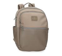 Pepe Jeans Christine - Borsa da corriere da donna, confezione da 1, taupe, Taglia unica, Zaino PC