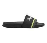 Ciabatte Pepe Jeans Beach Slider Portobello nero verde chiaro bianco - 41