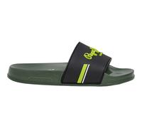 Pepe Jeans Slider Zone B, Scarpe Bambini e Ragazzi, Verde Kaki Verde, 34 EU