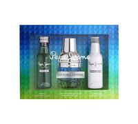 Pepe Jeans Cocktail Edition For Him Parfüm Mens Set Regalo aus 3 Teilen mit Eau de Toilette 30ml, After Shave 50ml und Duschgel 50ml Set mit Men's Parfüm mit Zitrusfrücht, Holz und Gewürz Duftnote