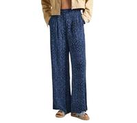 Pepe Jeans Colette Print, Pantaloni Donna, Blu (Sea Blue),M