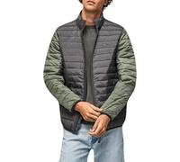 Pepe Jeans Connel, Giacca Uomo, Nero (Washed Black),L