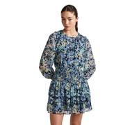 Pepe Jeans Coral, Vestito Donna, Blu (Sea Blue),S