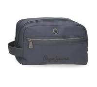 Pepe Jeans Corin Beauty case grigio 26 x 16 x 12 cm Poliestere e PU 3,12 L by Joumma Bags, grigio, Taglia unica, Trousse